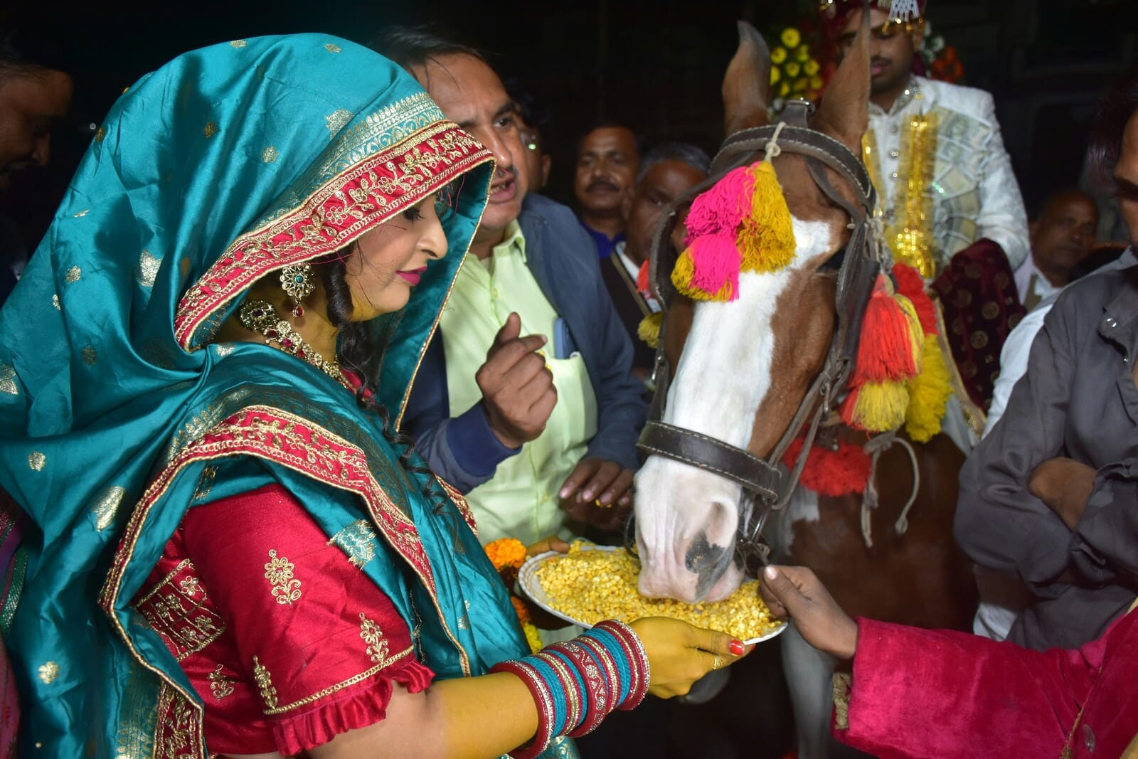 Wedding celebration in Kanpur