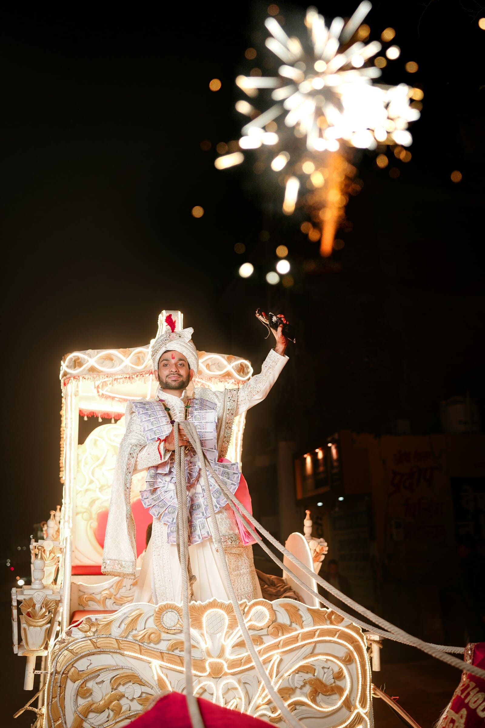 Wedding celebration in Prayagraj